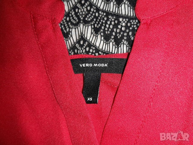 Тънка блуза с дълъг ръкав на VERO MODA р-p ХS, снимка 4 - Ризи - 28945470