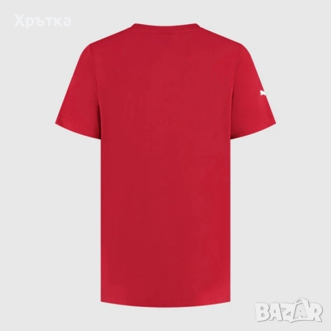Puma Scuderia Ferrari F1 Shield - Оригинална мъжка тениска размер L, снимка 2 - Тениски - 52666446
