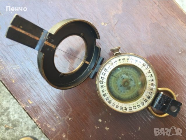 стар военен компас "МК.III"- WWII - 1943г., снимка 3 - Антикварни и старинни предмети - 37671047