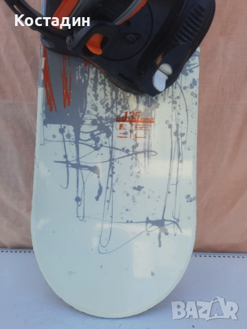 Сноуборд HEAD 135см.   с автомати. , снимка 4 - Зимни спортове - 52464440