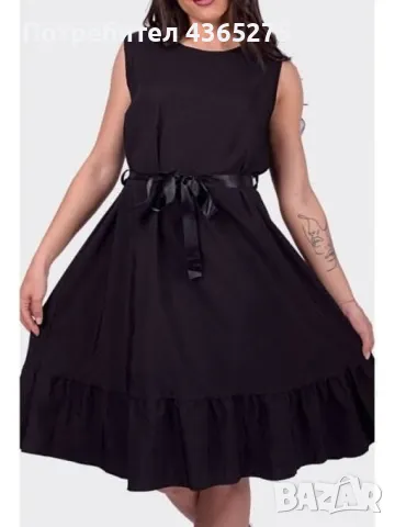 Нов модел летни рокли с подвижно коланче 💕☺️🌸10 цвята💕✅💯, снимка 7 - Рокли - 50262926