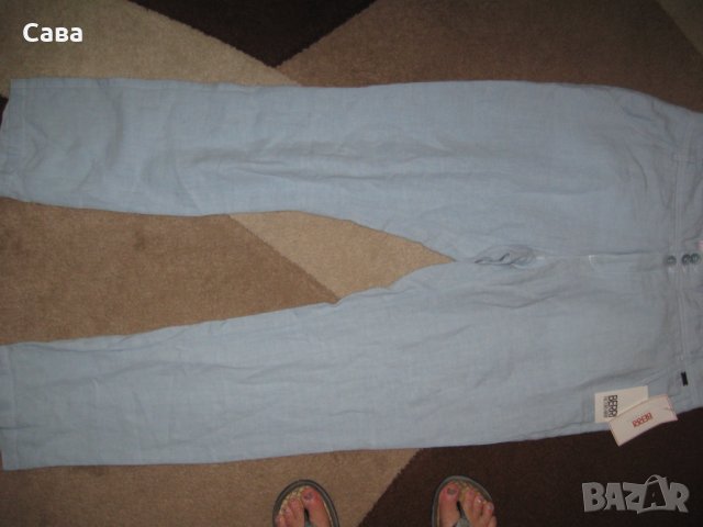 Ленен панталон BERRI   дамски,Л-ХЛ, снимка 2 - Панталони - 33589962