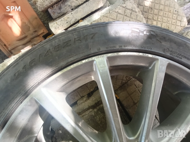 Лети джанти "Borbet" 17" 4x100, снимка 17 - Гуми и джанти - 51803541