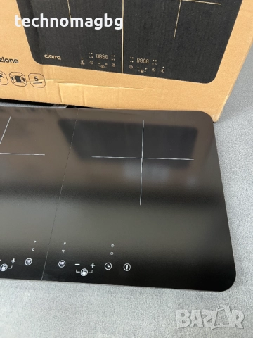 Преносим двузонов индукционен котлон CIARRA CUTIH2 , 2800W, снимка 6 - Котлони - 52184429