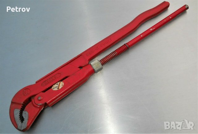 ALARM Germany - 1 1/2" PROFI ВЪРХОВНОКАЧЕСТВЕН Тръбен Ключ !!! ORIGINAL ALARM Made in Germany !!