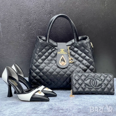 сандали на ток chanel gucci, снимка 2 - Сандали - 51450451