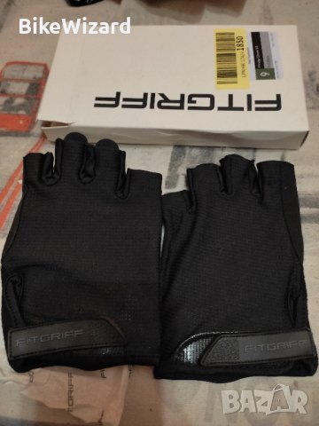 Fitgriff ръкавици за трениране черни размер 9 НОВИ, снимка 1 - Спортна екипировка - 43291101