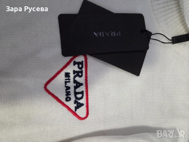 Prada пуловер с етикет