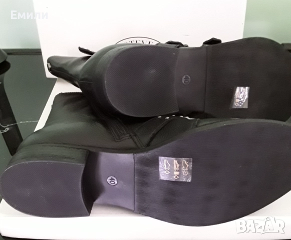 Нови дамски боти естествена кожа, снимка 5 - Дамски боти - 51779258