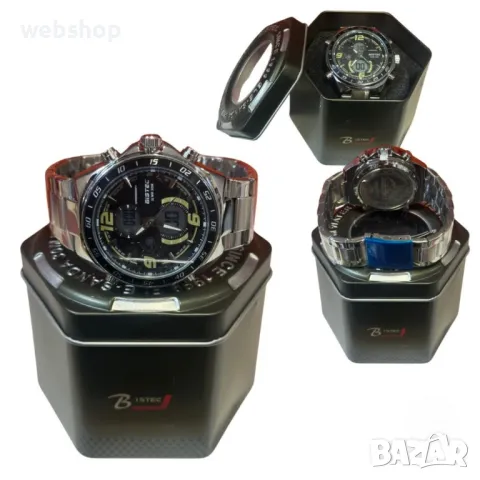 Мъжки часовник BISTEC с елегантен дизайн и висока функционалност, снимка 2 - Мъжки - 49570617