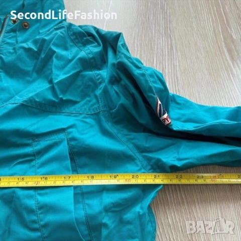 Дамско яке Pyrenex Ferry Parka с качулка синьо размер L 40, леко., снимка 3 - Якета - 52262481