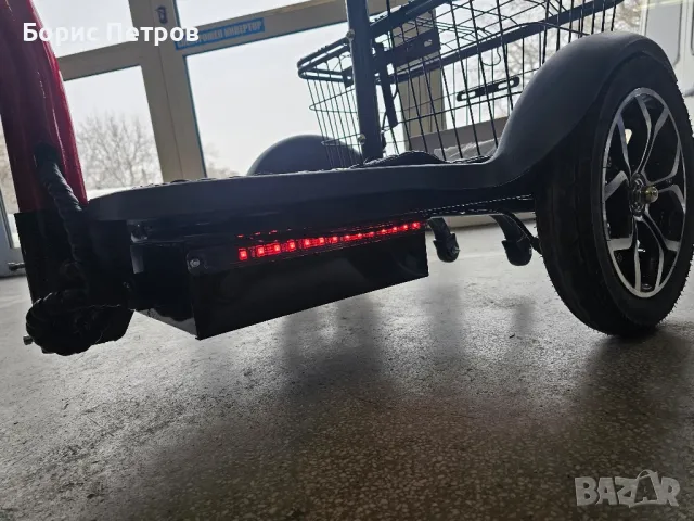 Електрическа триколка VOLT ELECTRIC A3 Traffic 750W Червена, снимка 10 - Мотоциклети и мототехника - 48884698