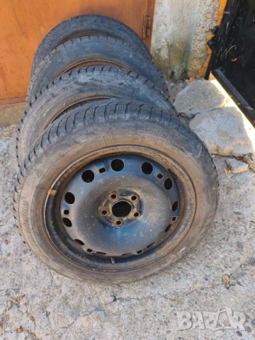 Джанти 5x100 със зимни гуми Firestone 185/55/15