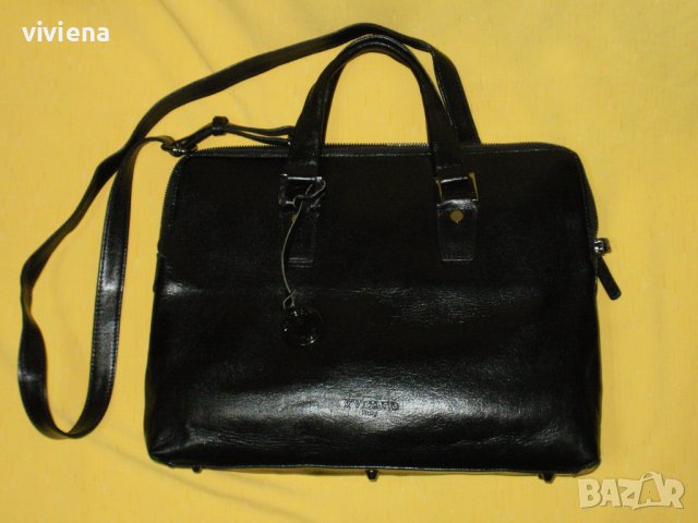 VIA VICTORIA нова бизнес чанта естествена кожа, снимка 2 - Чанти - 38882256