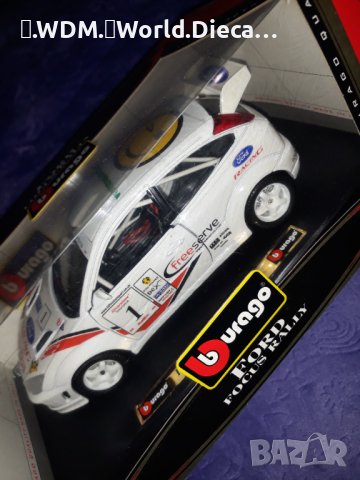 Ford Focus 1.24 Burago Made in Italy, снимка 5 - Колекции - 37377595