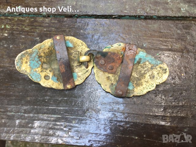 Бронзови пафти №4027, снимка 4 - Антикварни и старинни предмети - 40806719