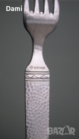 Прибори Wüsthof Dreizack Solingen Солинген нож и вилица туристически, снимка 6 - Антикварни и старинни предмети - 52945649