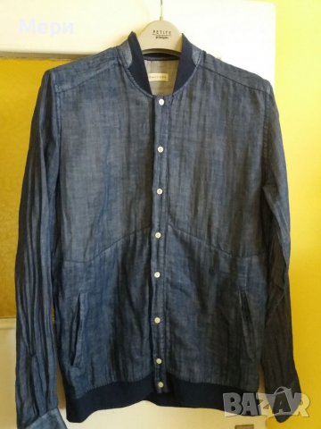 Мъжка лятна дънкова риза