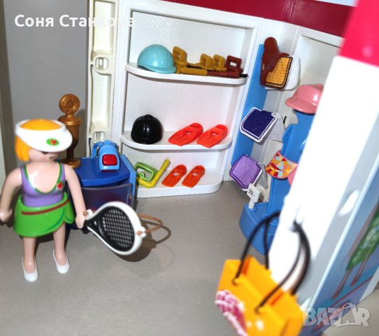 Playmobil 5485 - Двуетажен Мол/Магазин, снимка 14 - Образователни игри - 43182914