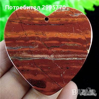 Колие от Червен Джаспър, снимка 2 - Колиета, медальони, синджири - 52888168