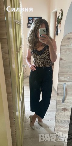 Спортно елегантен панталон на Bershka, снимка 2 - Панталони - 32793071