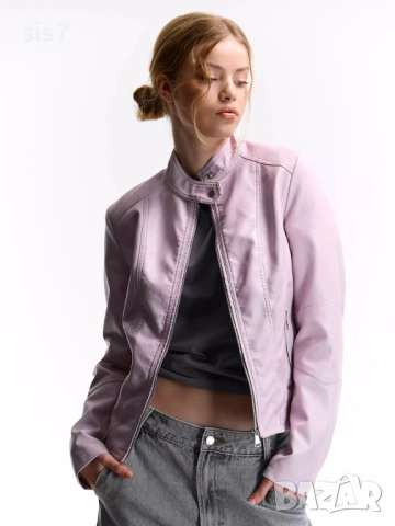 ново кожено дамско яке