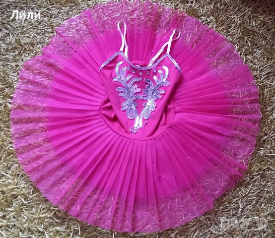 Розова детска рокля/пачка за балет, снимка 11 - Детски рокли и поли - 36881118
