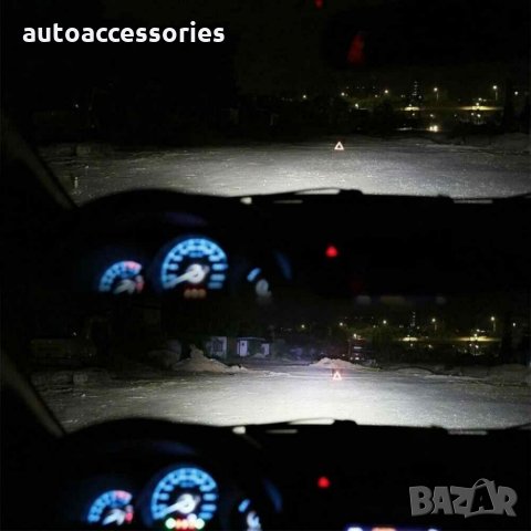 3000052471 Комплект диодни крушки за фар H4 H/L 80W 12V/24V, снимка 4 - Аксесоари и консумативи - 33436854