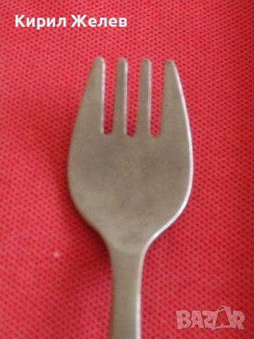 Стара детска вилица за десерт ПАТЕТО ЯКИ уникат за КОЛЕКЦИОНЕРИ 31658, снимка 3 - Други ценни предмети - 43814819