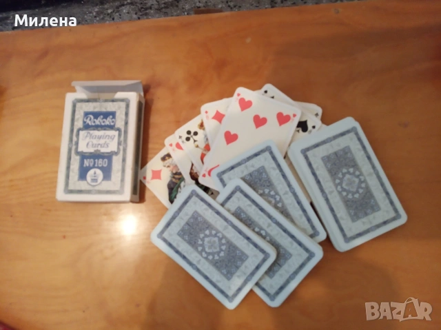 Стари карти за игра, снимка 5 - Карти за игра - 53417445