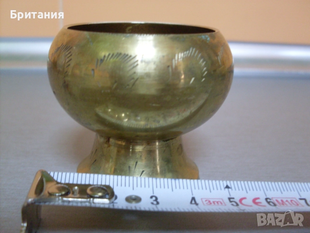 Бронзова свещник., снимка 2 - Декорация за дома - 52921211