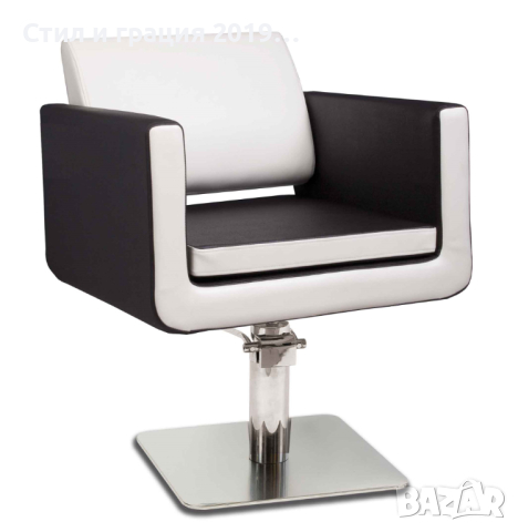 Фризьорски стол Storm - черен