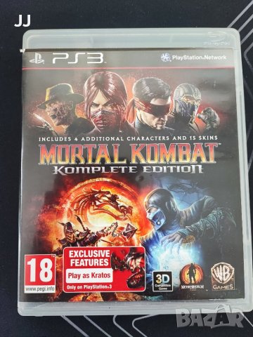 Mortal Kombat Komplete Edition Игра за PS3 Playstation 3 ПС3, снимка 1 - Игри за PlayStation - 43640442