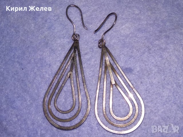 АЖУРНИ СРЕБЪРНИ СТИЛНИ РЕТРО АРТ ОБЕЦИ ВИСОКА ПРОБА СРЕБРО МАЙСТОРСКА РЪЧНА ИЗРАБОТКА 34366
