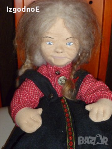 Стара соц кукла - на стара жена, ръчна изработка, снимка 5 - Колекции - 28480372