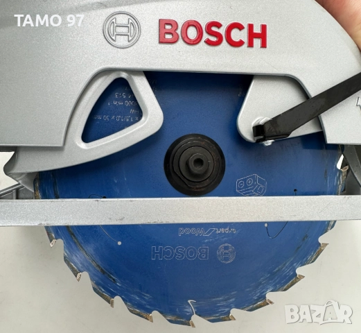 BOSCH GKS 18V-68 GC - Безчетков циркуляр 2x18V 5.5Ah като нов!, снимка 12 - Триони и циркуляри - 52888361