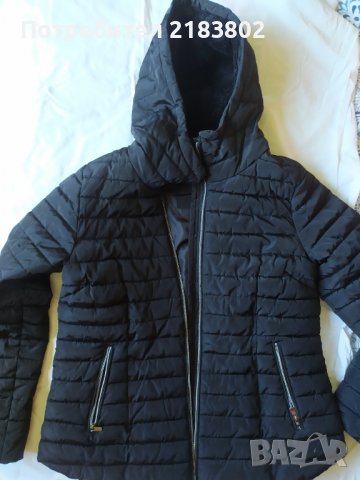 Черно зимно яке Lindex, снимка 8 - Якета - 36247889