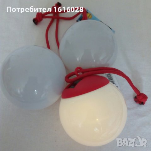 Нови Соларни лампи - топки за закачане с връзка,за къмпинг и градина.., снимка 3 - Соларни лампи - 38878646