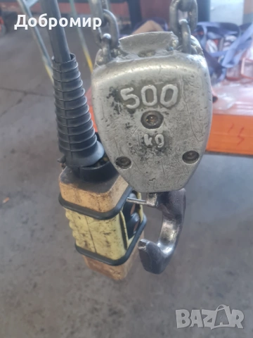 Верижен телфер 500кг, снимка 2 - Стругове - 53098475