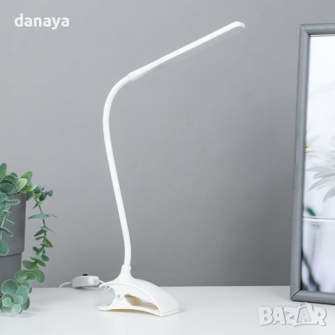 3332 LED лампа за четене с щипка, USB захранване