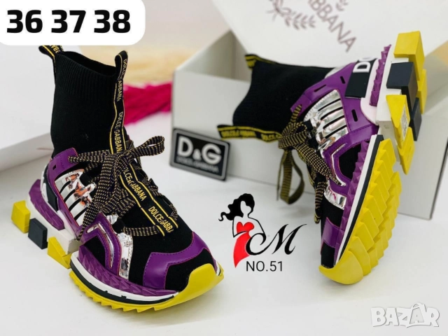 дамски кецове dolce gabbana , снимка 2 - Маратонки - 51833979