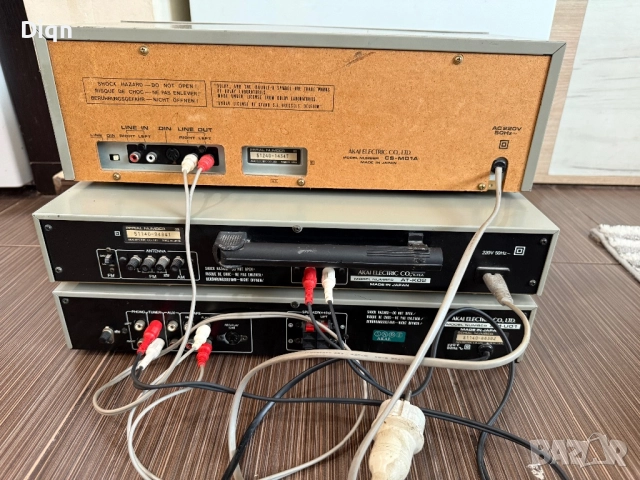Акай Akai Стерео усилвател , Тунер , Дек , снимка 10 - Ресийвъри, усилватели, смесителни пултове - 51688014