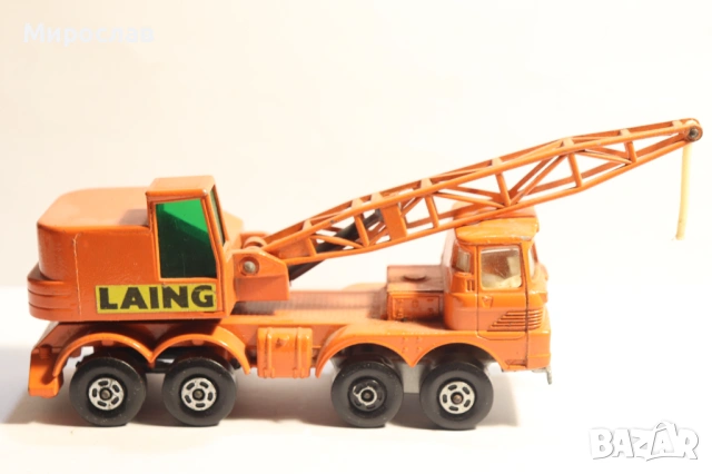 MATCHBOX КАМИОН КРАН КОЛИЧКА МОДЕЛ, снимка 4 - Колекции - 53048027
