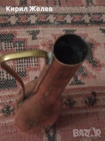 Малка кована медна кана 51786, снимка 8 - Други ценни предмети - 53447043