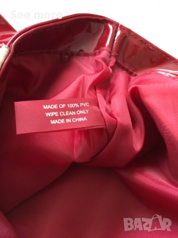 Estee Lauder ефектна чанта бордо, снимка 10 - Чанти - 52413737