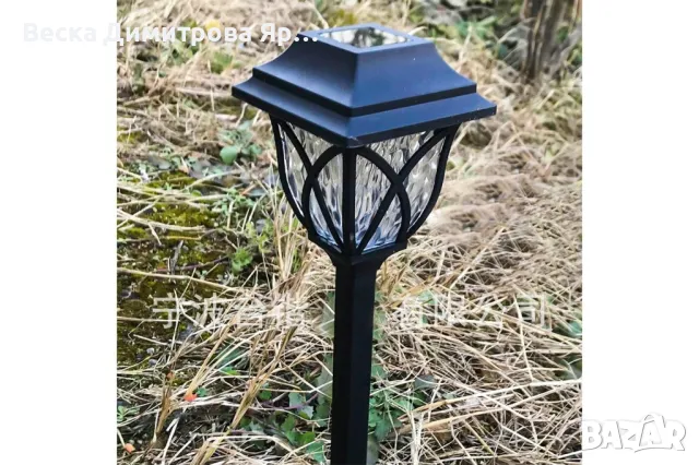Комплект  6 броя соларни лампи за осветяване на алеи и пътеки в градината H LED32, снимка 4 - Друга електроника - 49731629