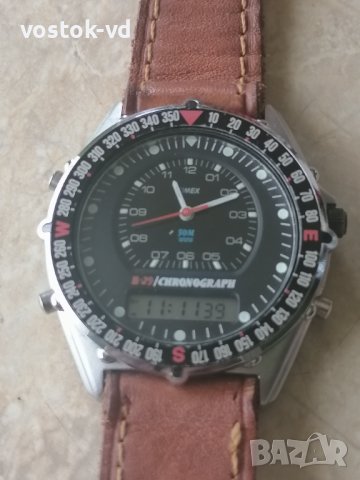 TIMEX CHRONOGRAFFE 396V CELL-   РАБОТЕЩ , снимка 1