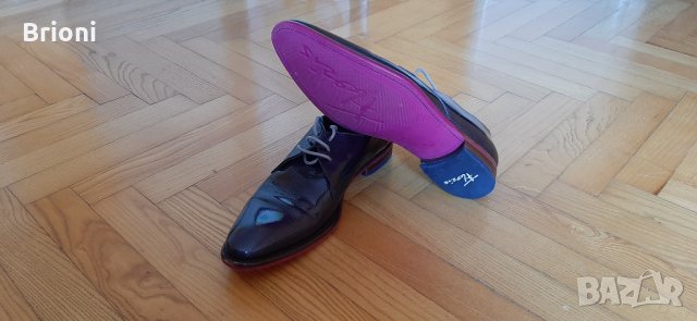 Floris Van Bommel мъжки обувки естествена кожа тъмно сини номер 44, снимка 1 - Официални обувки - 32904657