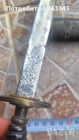 Нож, кама, кинжал, кортик, сръбски царски кортик, снимка 11 - Антикварни и старинни предмети - 52186235