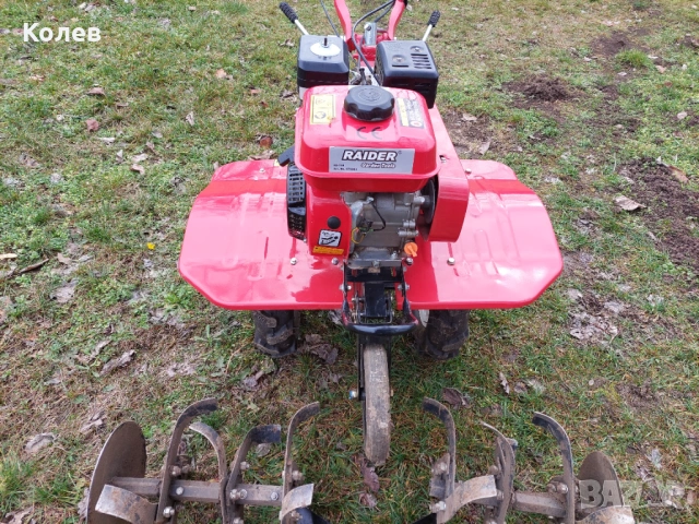 Мотофреза +двигател 7,5 к.с., снимка 2 - Градинска техника - 53454026